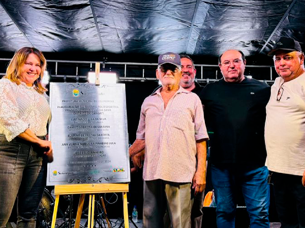 Inauguração da Cobertura da Quadra no Cangati